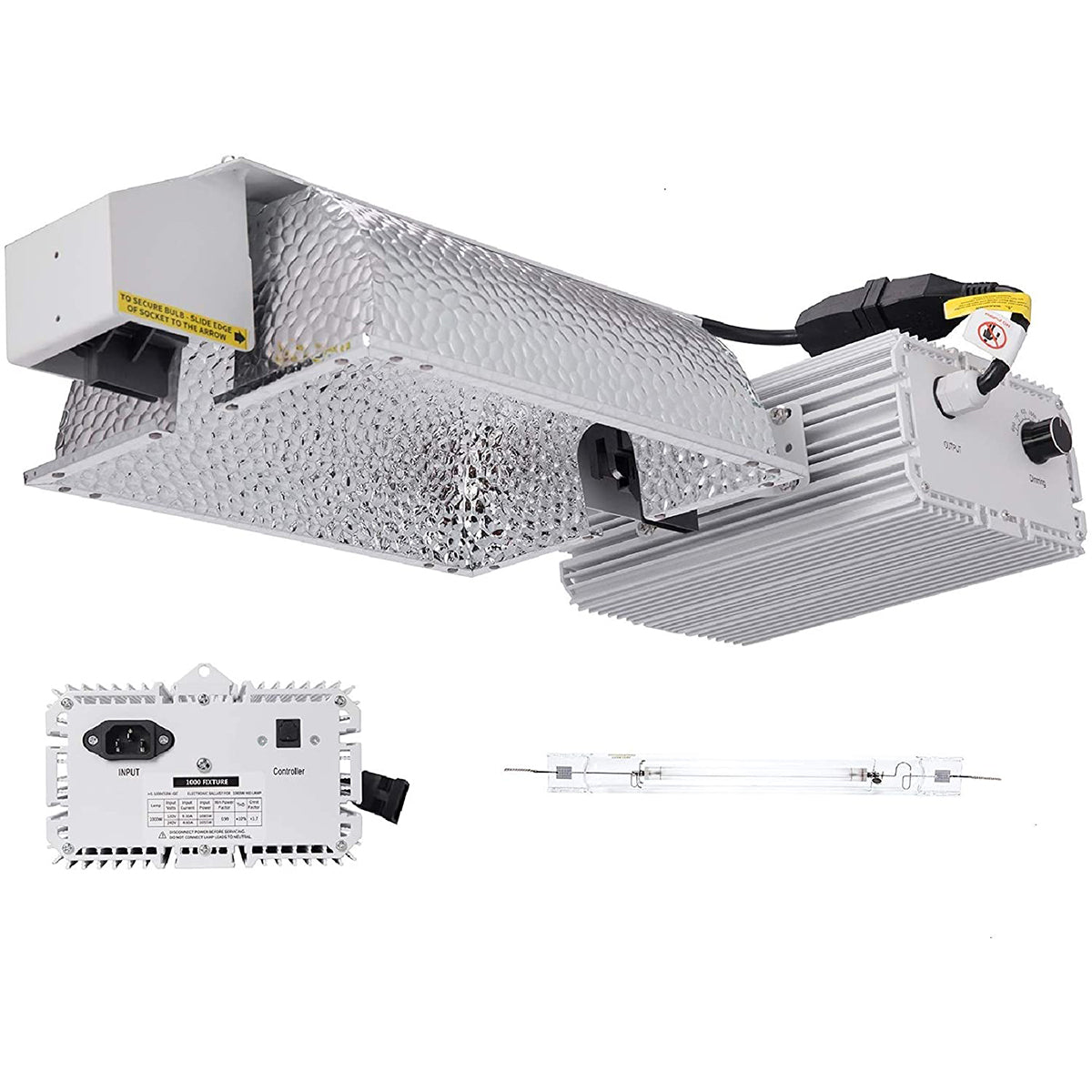 1000 watt grow light bulb Raylux 1000 Watt DE HID Grow Light System Kit with Controller Port, Cl – SunStream