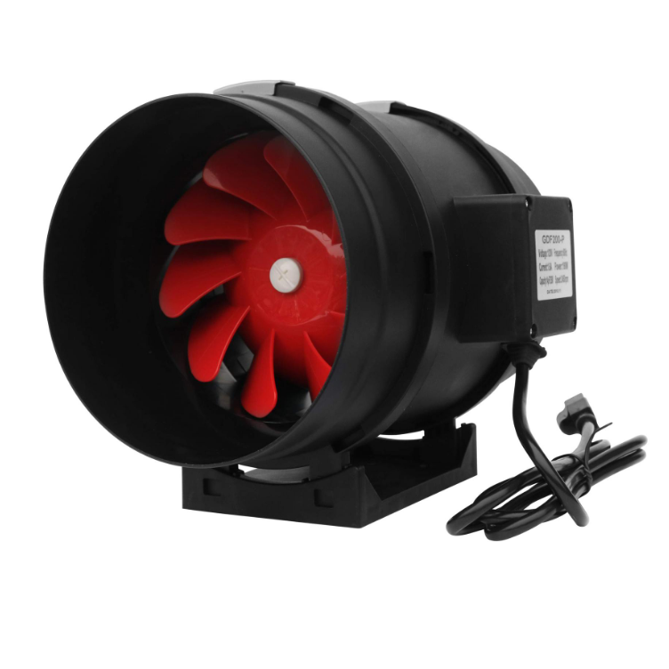 Efficient and Durable Inline Duct Fans for Greenhouse Heating, Cooling, Ventilation, and Exhaust