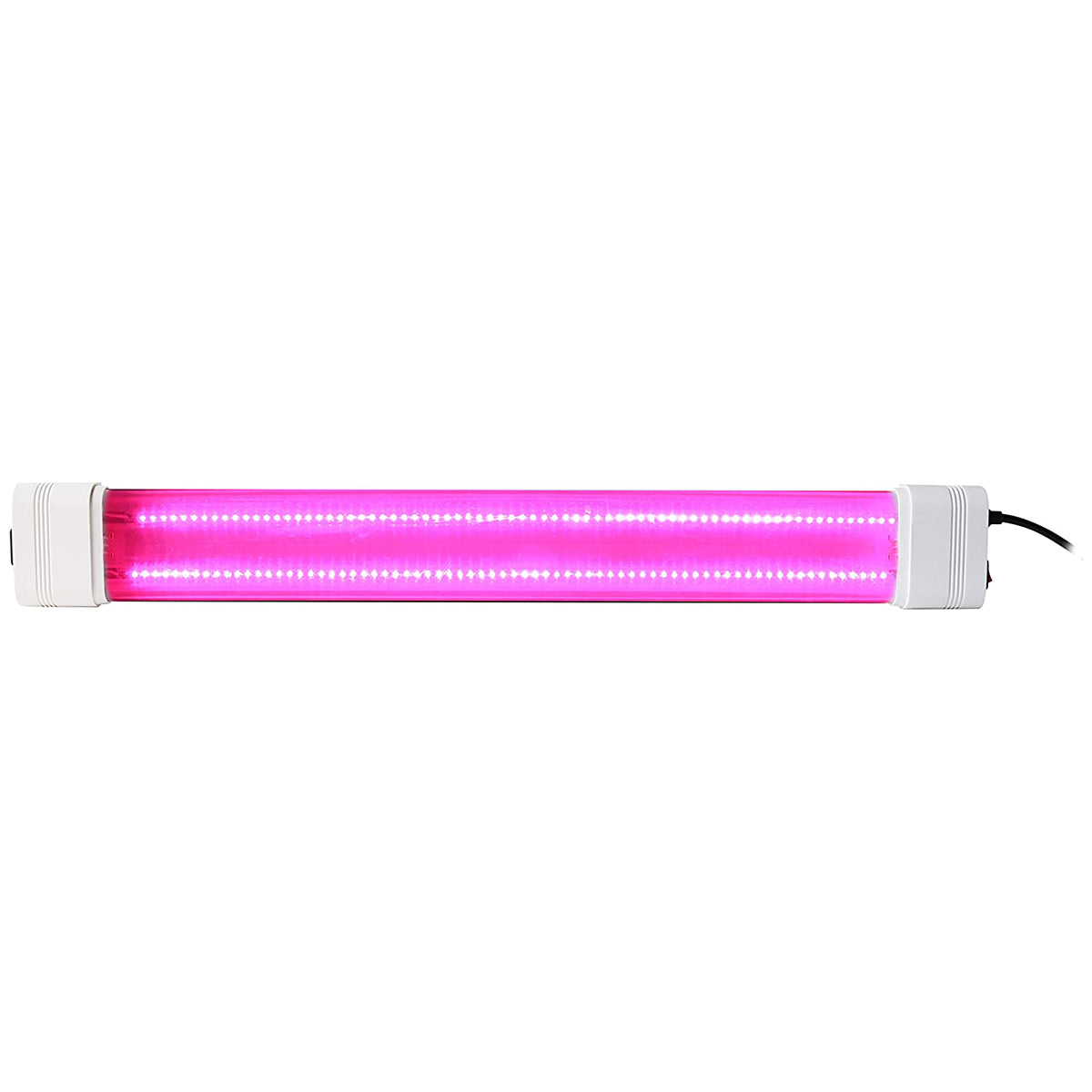 New SunStream 19-Watt LED Hydroponic Grow Light Red Spectrum, 2FT Dual Grow Strip for Indoor Plants Flowers Growing