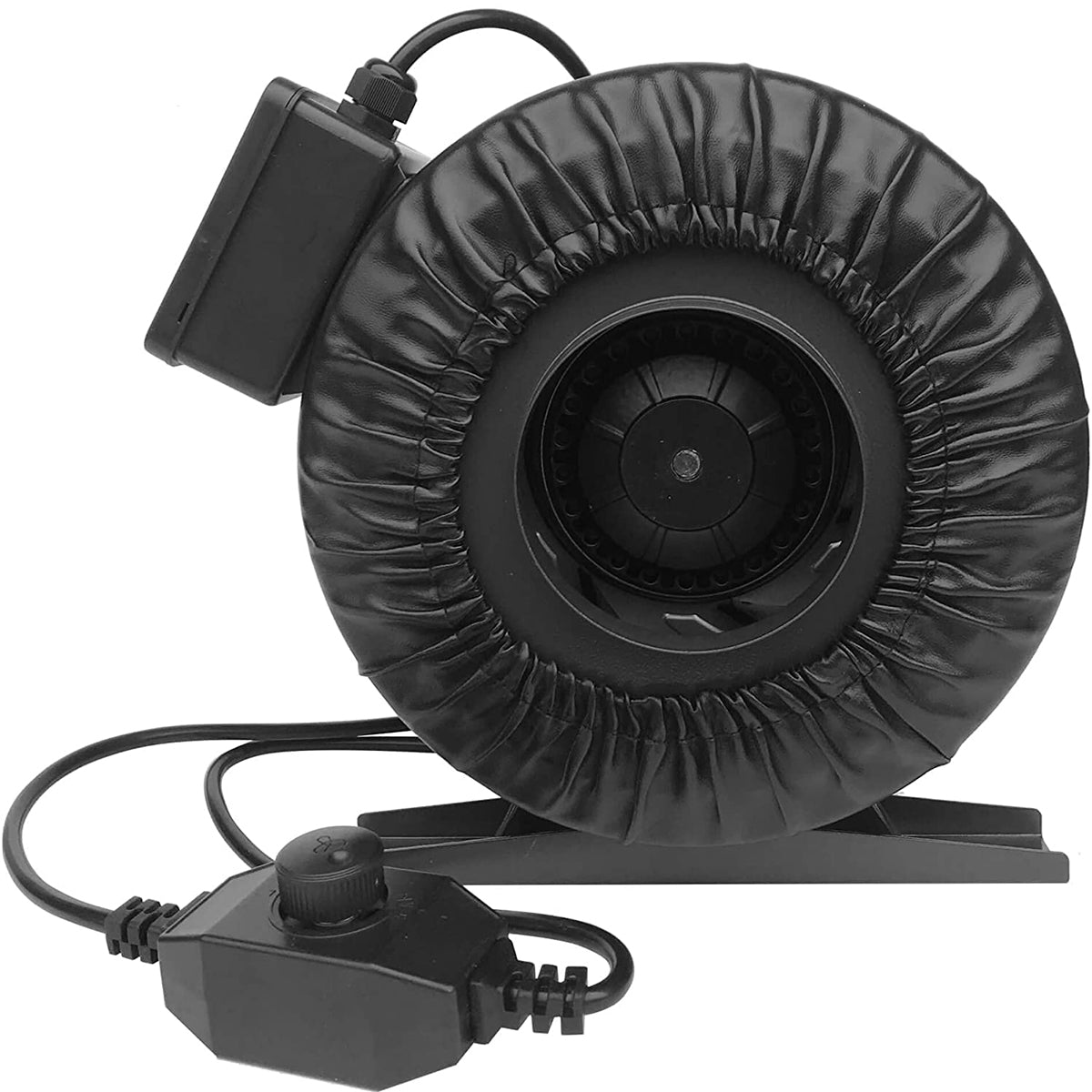 SunStream Inline Duct Fan with Speed Controller for Grow Tent Ventilation Heating and Cooling Exhaust ETL Certified