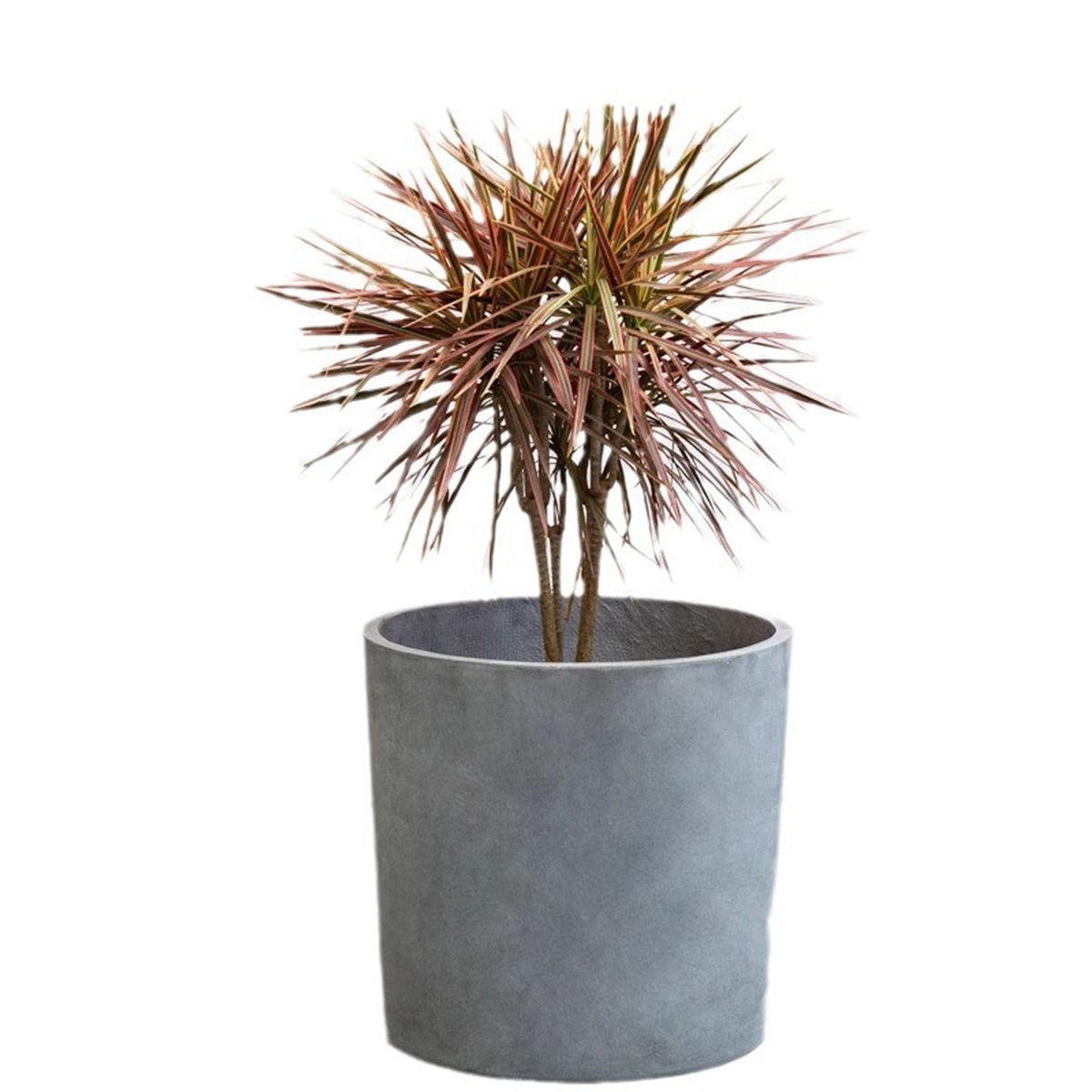 Sunstream 7-13 Inches 3 Sets New Mganeisum Flowerpot,Degradable, Light-weight, and Durable Material, Concrete Grey