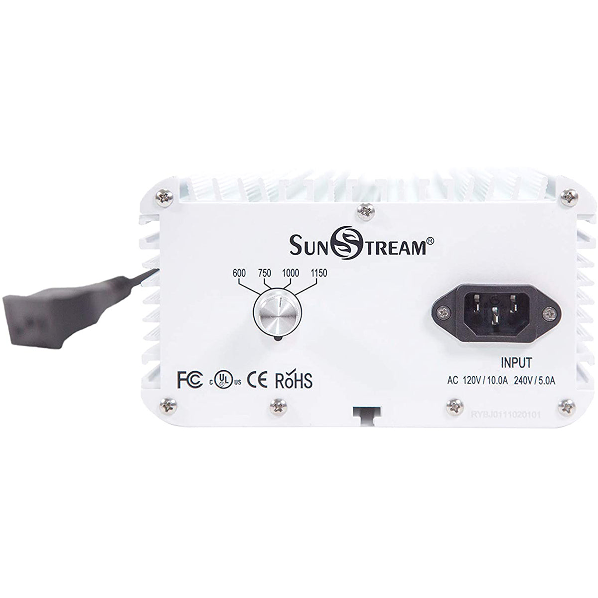 SunStream 1000 Watt Dimmable Electronic Ballast for Grow Lights MH/HPS