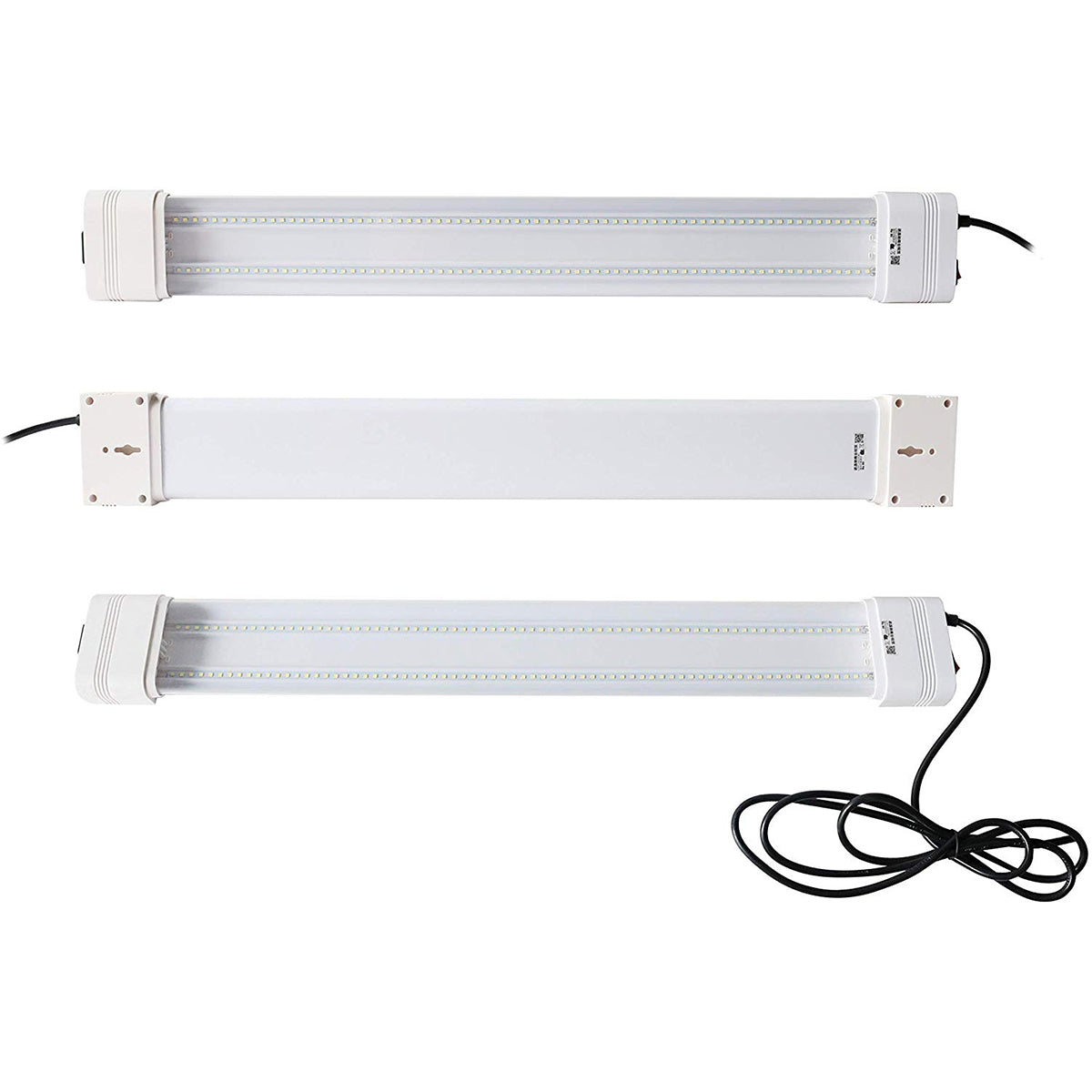 New SunStream 19-Watt LED Hydroponic Grow Light Red Spectrum, 2FT Dual Grow Strip for Indoor Plants Flowers Growing