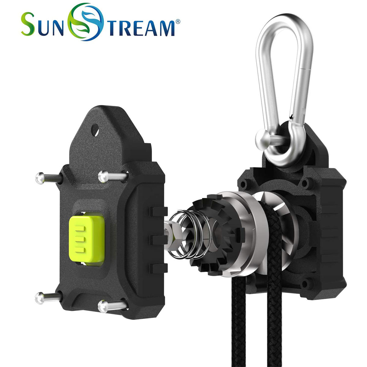 SunStream 1/8 inch Adjustable Heavy Duty Rope Hanger 150 lbs Weight Capacity