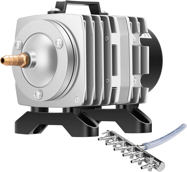 VIVOSUN Commercial Air Pump 1427 GPH 55W 90L/min 12 Outlet for Aquarium and Hydroponic Systems