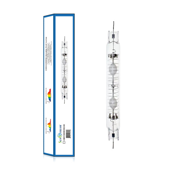 SunStream 1000W CMH Lamp | 100,000 Lumens & 1700 μmol/s PPF - High - Efficiency Horticultural Lighting 3000k 4000k