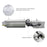 Raylux 1000 Watt DE HID Grow Light System Kit with Controller Port, 2100K DE HPS Bulb, Open Style Reflector with 120-240V Digital Dimmable Ballast