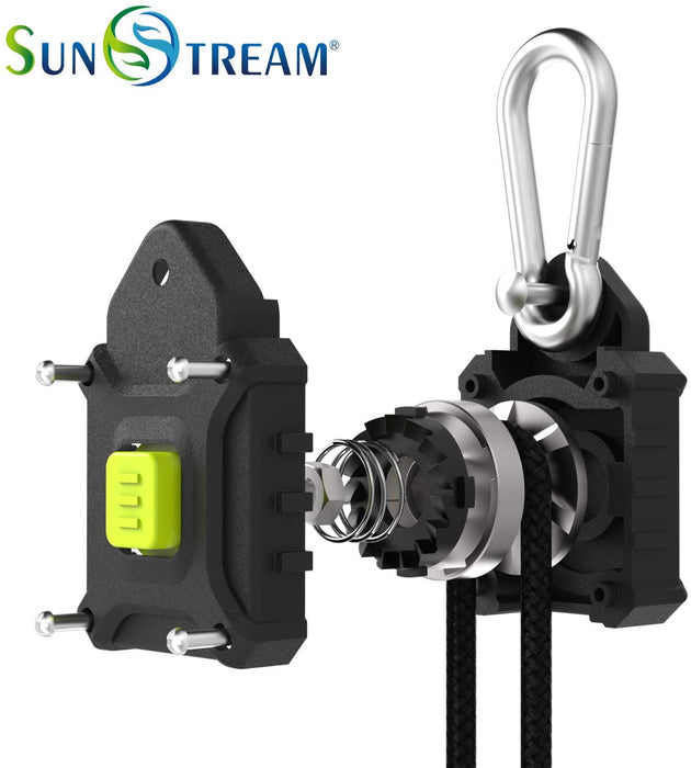 SunStream 1/8 inch Adjustable Heavy Duty Rope Hanger 150 lbs Weight Capacity