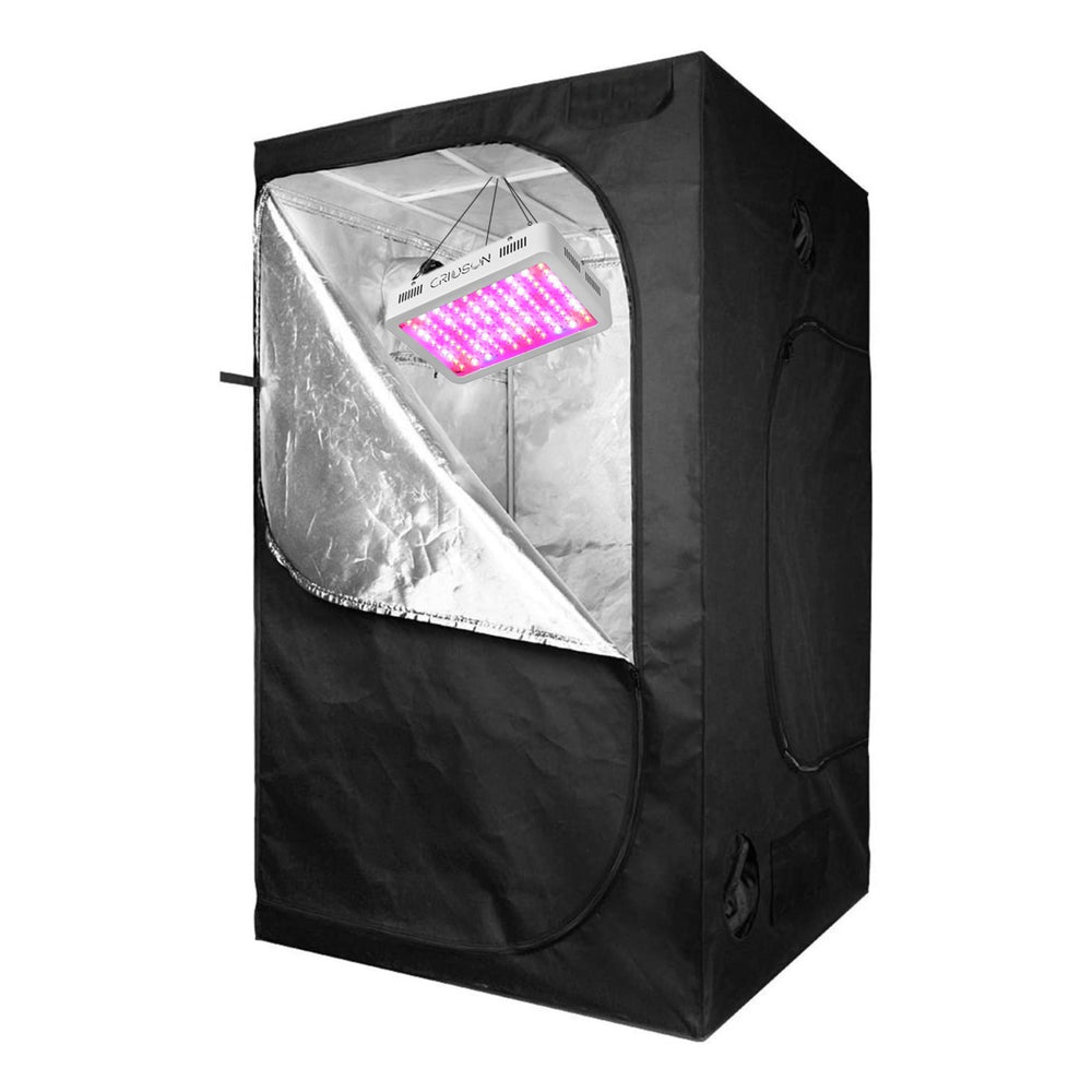 SunStream Grow Tent Water-Resistant with easy-view Window for Indoor Plant Growing/1000W Optical Lens LED Grow Light