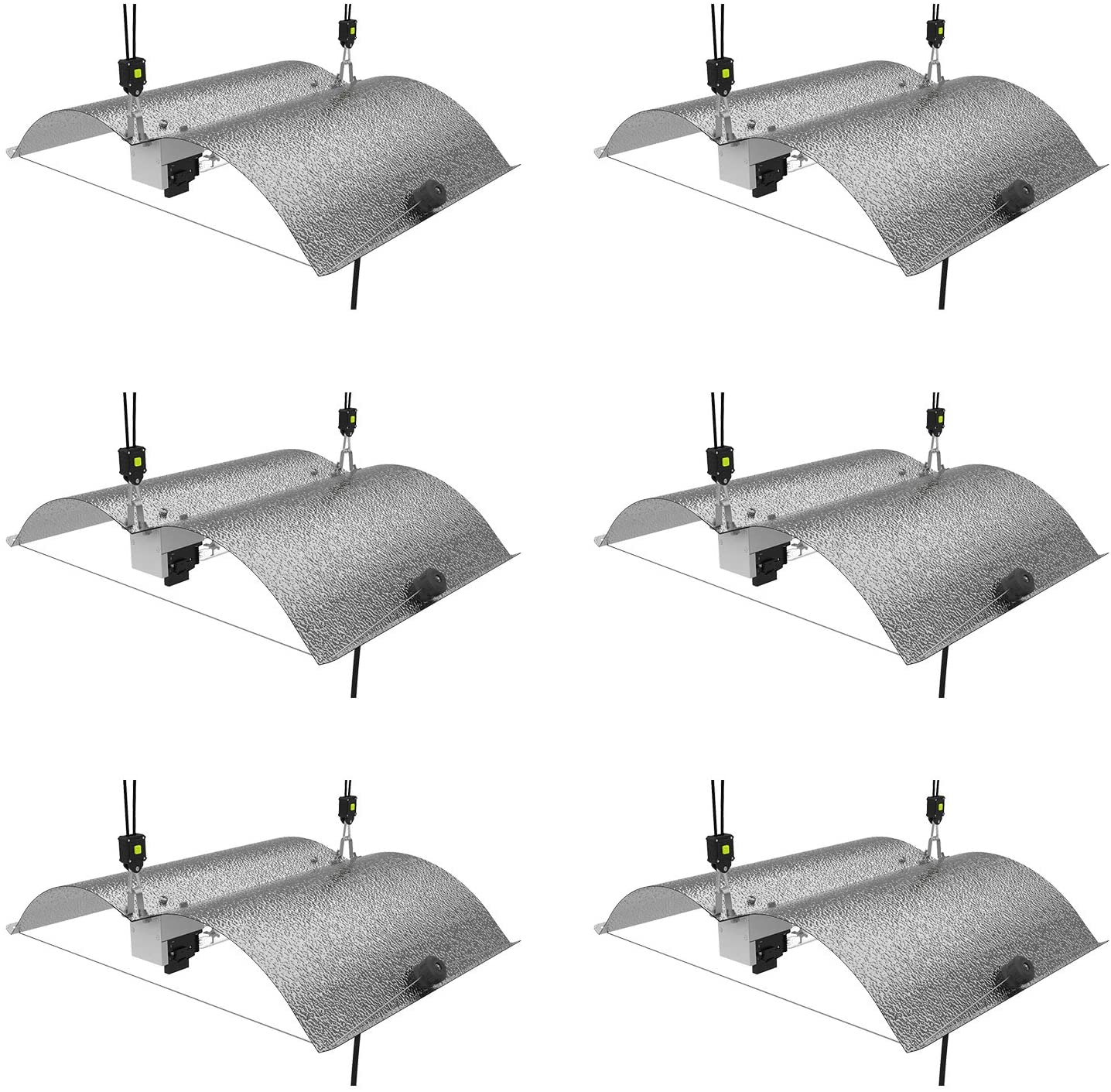 SunStream 1000W/600W FlexWing Double Ended Adjust-Wing Reflector (HPS/MH)