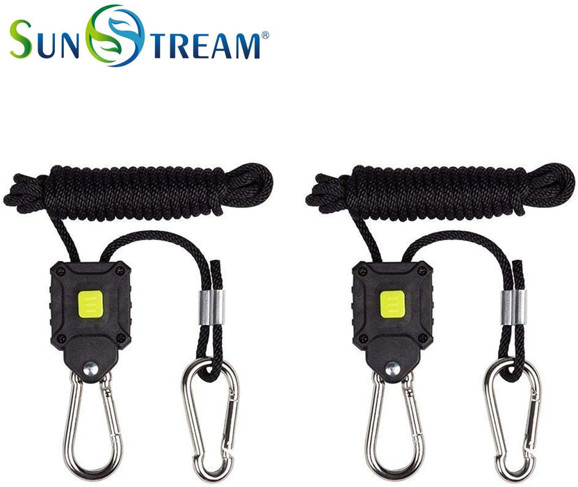 SunStream 1/8 inch Adjustable Heavy Duty Rope Hanger 150 lbs Weight Ca