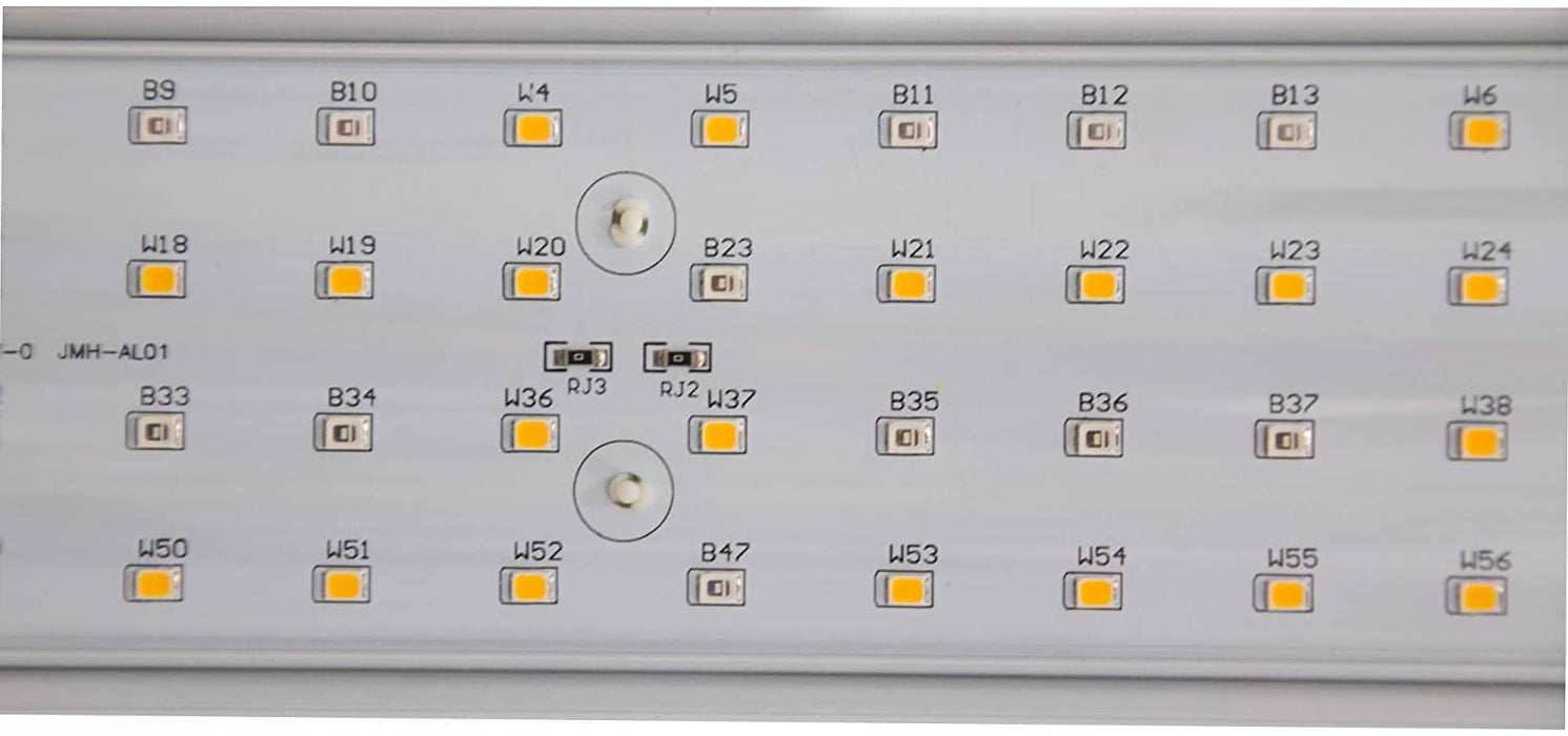 SunStream 19W LED Full Spectrum Grow Light, 3 Lighting Modes White/Blue/White+Blue, 5.5ft Power Cord and Chain Hanger Included