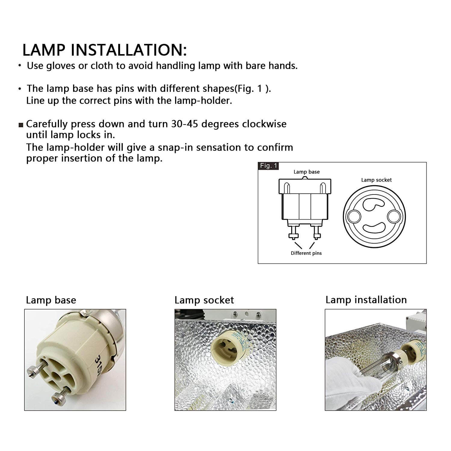 SunStream 630W Double Bulb CMH Grow Light System Include Bulb