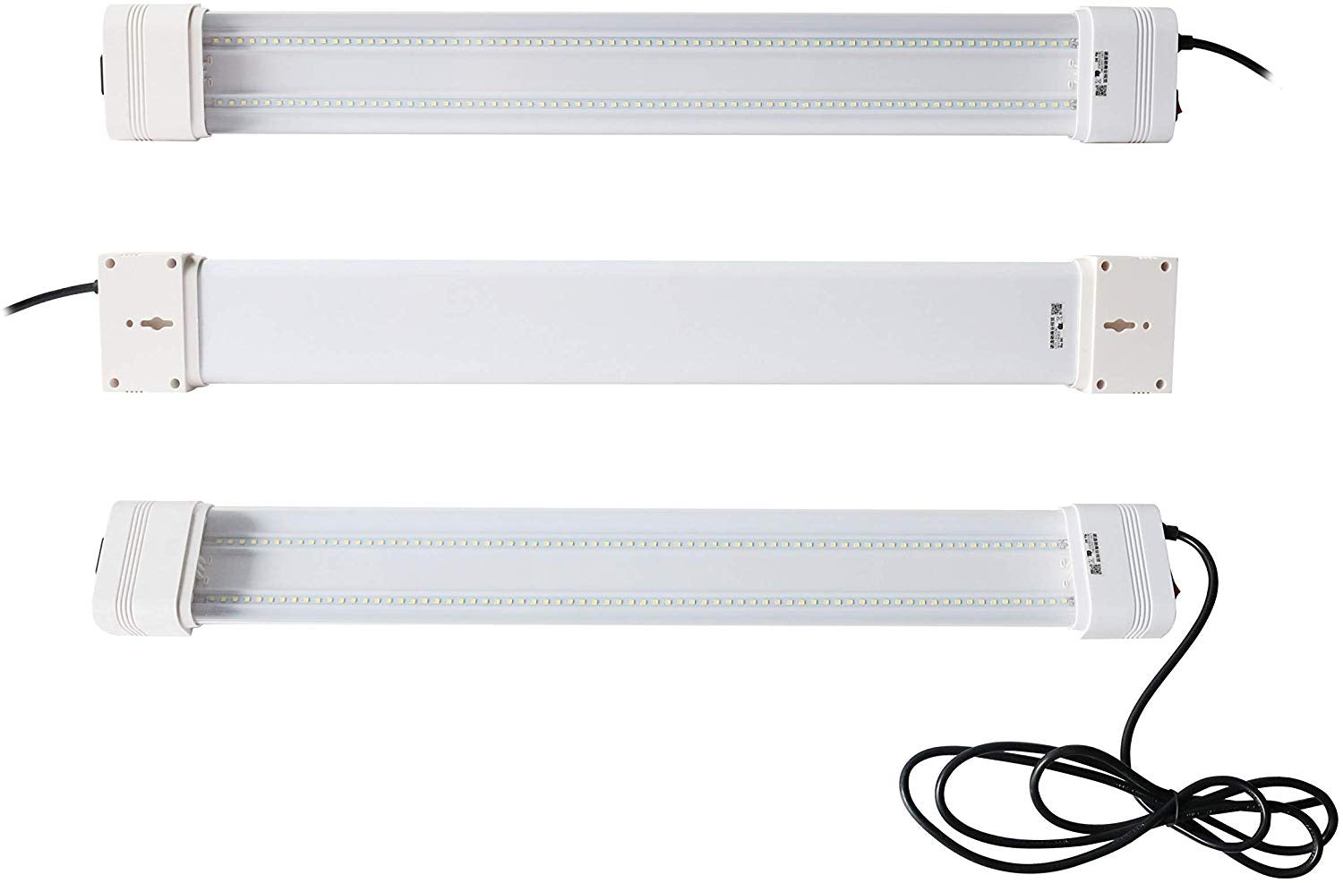 New SunStream 19-Watt LED Hydroponic Grow Light Red Spectrum, 2FT Dual Grow Strip for Indoor Plants Flowers Growing